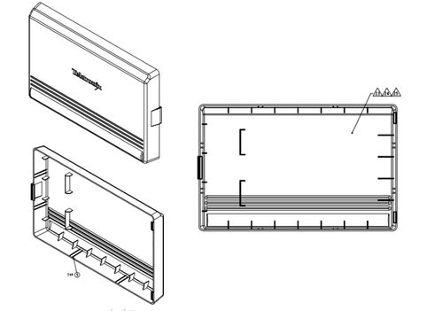 倒裝模具設計案例 電器保護蓋的注塑設計,同類產品可借鑒參考