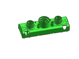 瓶蓋產品馬達抽螺紋注塑模具